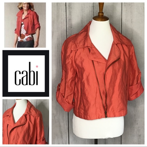 CAbi Jackets & Blazers - Cabi Scooter Moto Jacket style 913
